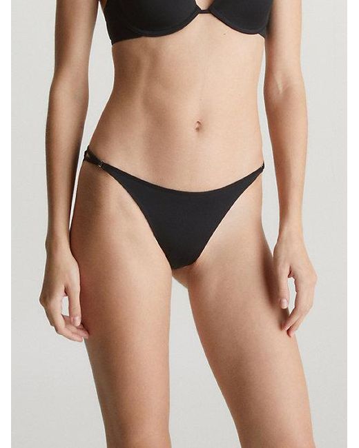 Calvin Klein Black Bikini Briefs Minimalist