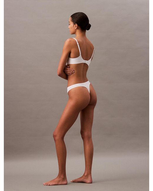 Calvin Klein White Thong