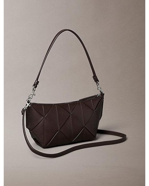Calvin Klein Multicolor Woven Emblem Shoulder Bag