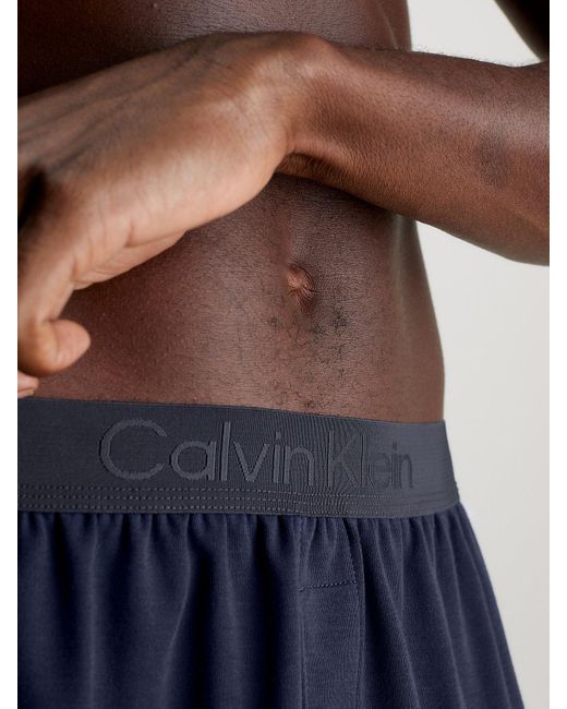 Caleçon slim fit - CK Black Calvin Klein pour homme en coloris Blue