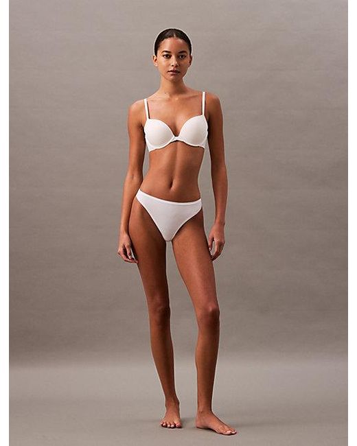 Calvin Klein String in het White