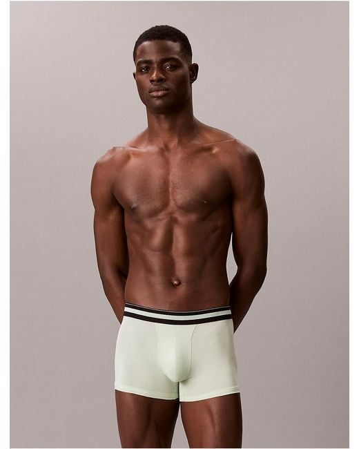 Calvin Klein Multicolor 3 Pack Trunks Icon Active Mesh for men