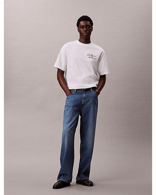 Calvin Klein Pink T-Shirt With Logo for men