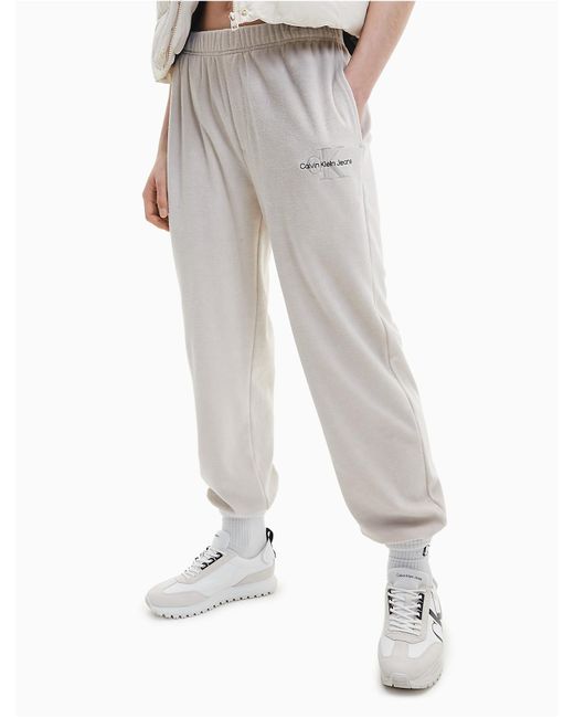 calvin klein monogram joggers