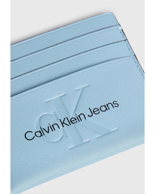 Calvin Klein Blue Rfid Cardholder