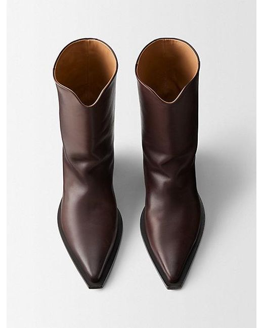 Calvin Klein White Cheer Boot