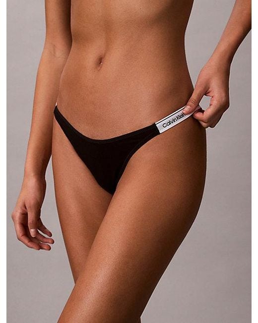 Calvin Klein Gray 5 Pack String Thongs
