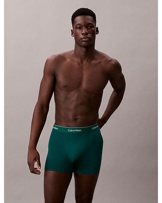 Calvin Klein Blue 5 Pack Relaxed Trunks for men