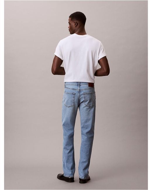 Calvin Klein Multicolor Calvin Klein Standard Straight Fit Jeans for men