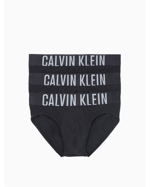 Calvin Klein Synthetic Intense Power Micro Hip Brief in Black for Men ...
