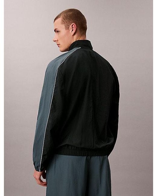 Calvin Klein Multicolor Sport Water Resistant Travel Windbreaker for men