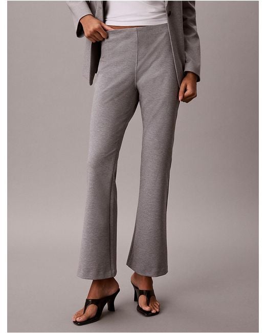 Calvin Klein Multicolor Ponte Flared Pants