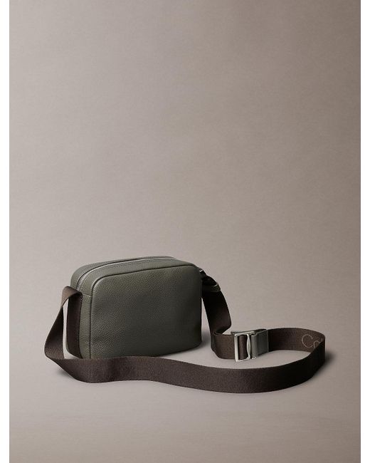Borsa A Tracolla Per Fotocamera di Calvin Klein in Gray da Uomo