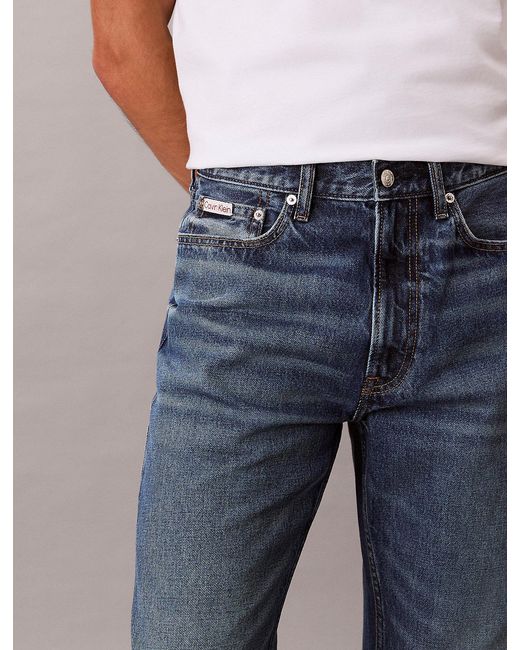 Calvin Klein Blue Bootcut Fit Jeans for men