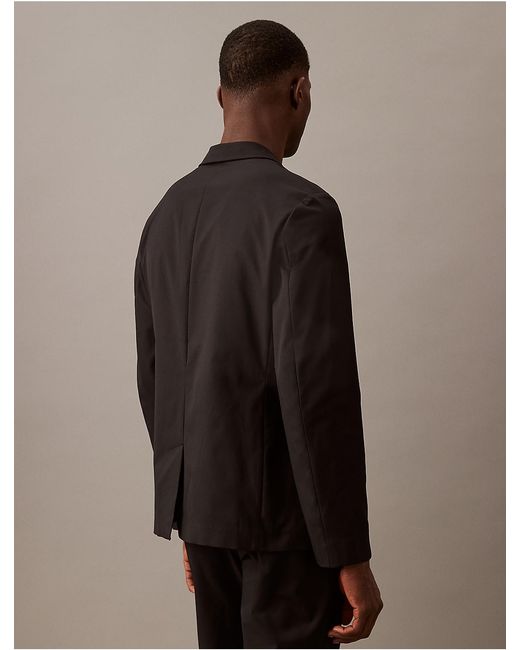 Calvin Klein Brown Tech Move Slim Blazer for men