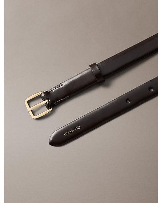 Calvin Klein Multicolor Full Grain Leather Belt
