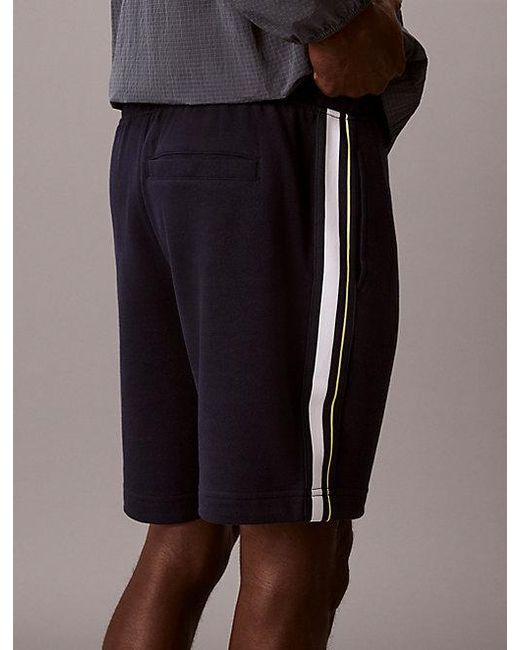 Calvin Klein Brown Sport Cotton Blend French Terry Gym Shorts for men