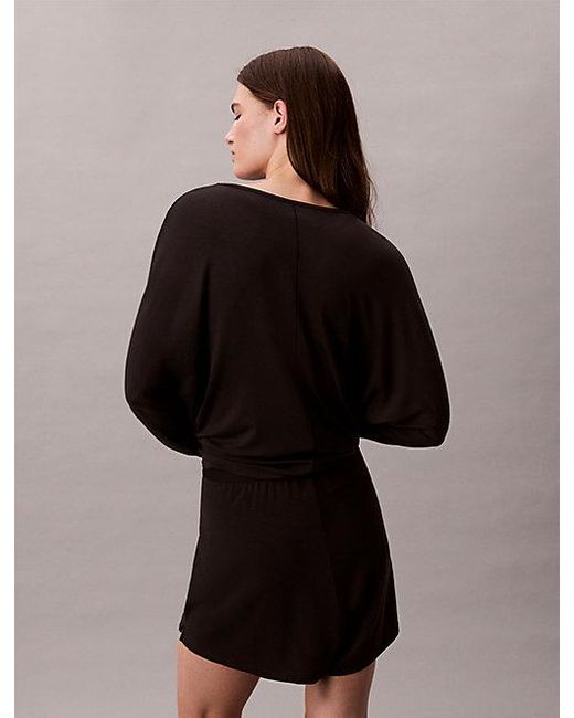 Calvin Klein Pyjamatop in het Black