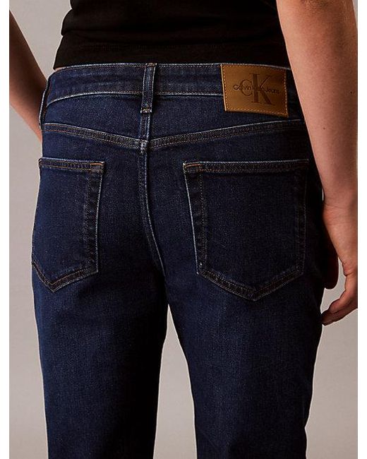 Calvin Klein Blue Jeans Mid Rise Slim Jeans