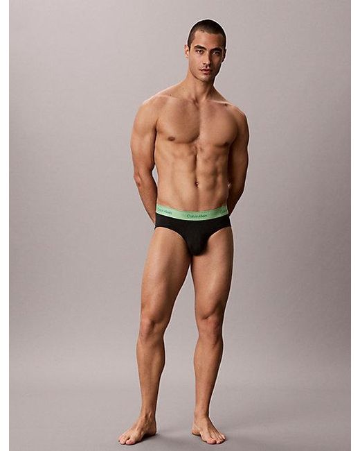 Calvin Klein 5-Pack Slips in het Purple voor heren