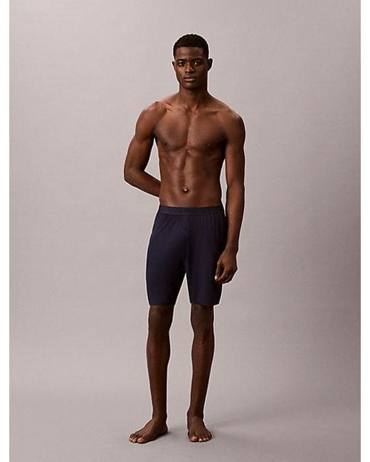 Calvin Klein Brown Pyjama Shorts Ultra Soft Modal for men