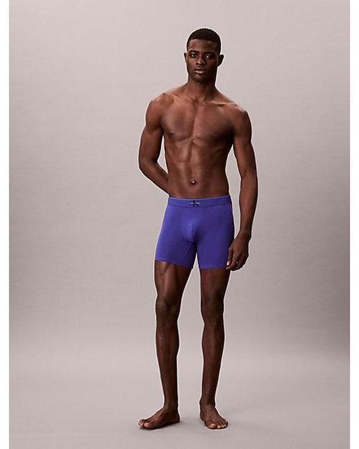 Calvin Klein Blue Boxer Briefs for men