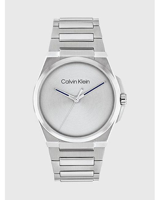 Calvin Klein Armbanduhr - Meta Minimal in Gray für Herren