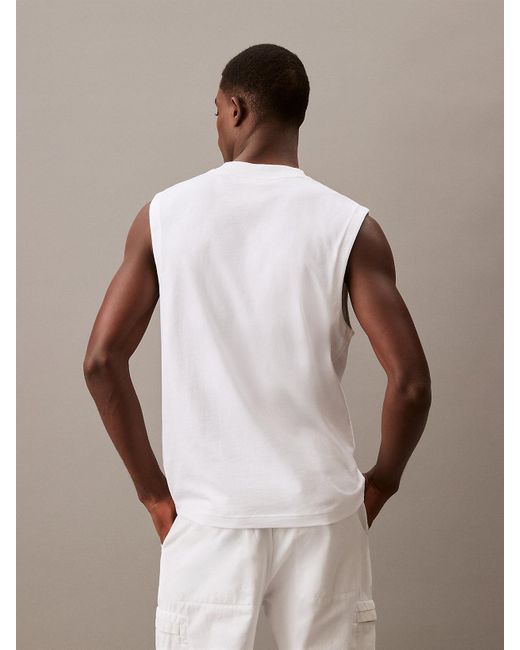 T-shirt relaxed sans manches - Pride Calvin Klein pour homme en coloris Multicolor