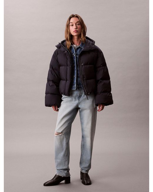 Calvin Klein Multicolor Short Goose Down Jacket