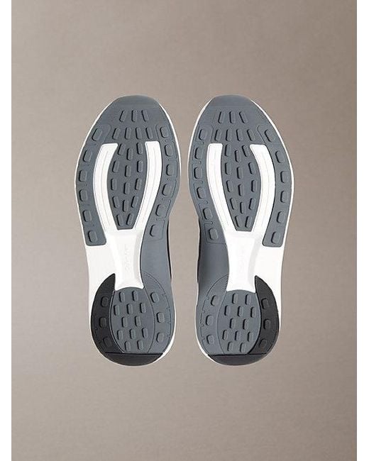 Calvin Klein Metallic Emblem Logo Chunky Runner Trainers