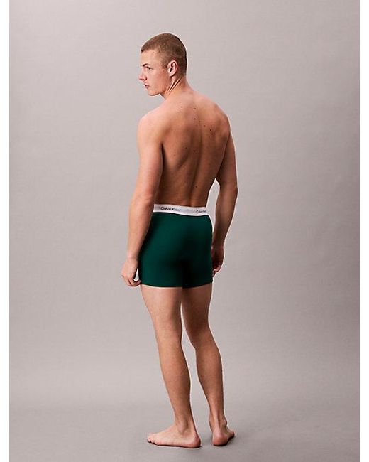 Calvin Klein Blue 3 Pack Boxer Briefs for men