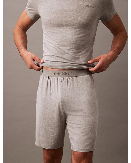 Calvin Klein Pyjamashort in het Brown voor heren