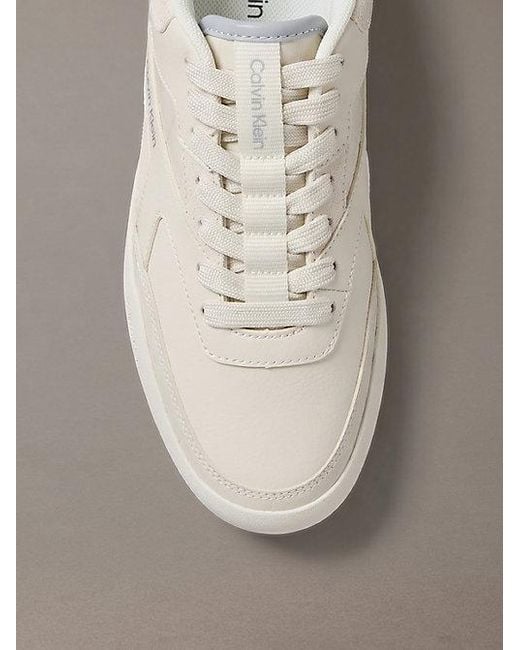 Calvin Klein Multicolor Ck Kayla Croc Effect Runner Trainers