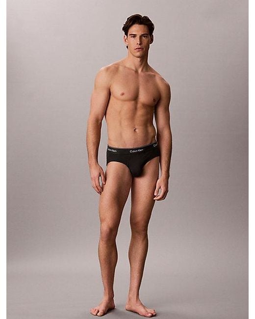 Calvin Klein Multicolor 5 Pack Briefs Icon Cotton Stretch for men