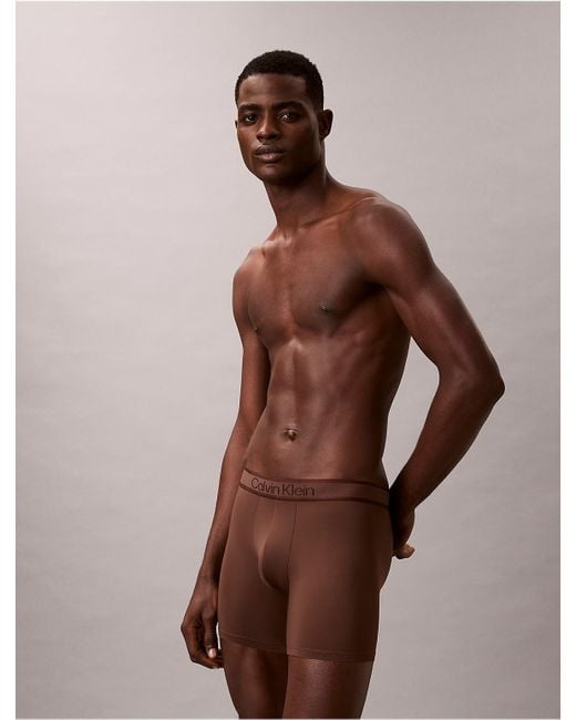 Calvin Klein Brown Tonal Logo Boxer Brief for men