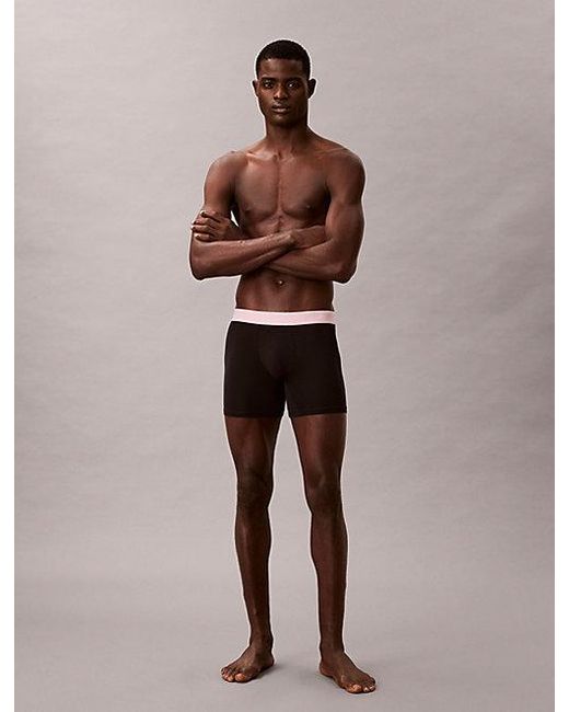 Calvin Klein 3-Pack Boxers in het Multicolor voor heren