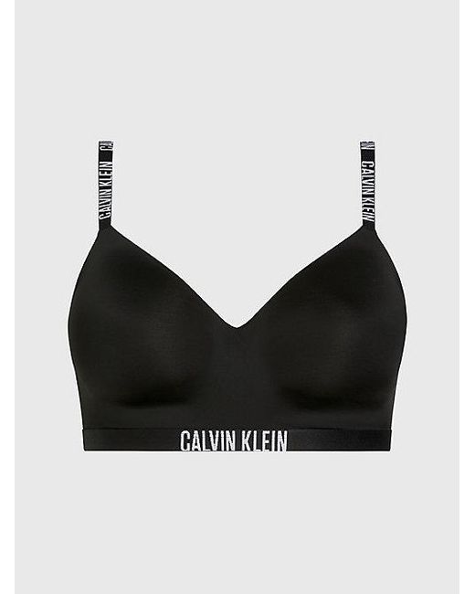 Calvin Klein Grote Maat Bralette - Intense Power in het Black