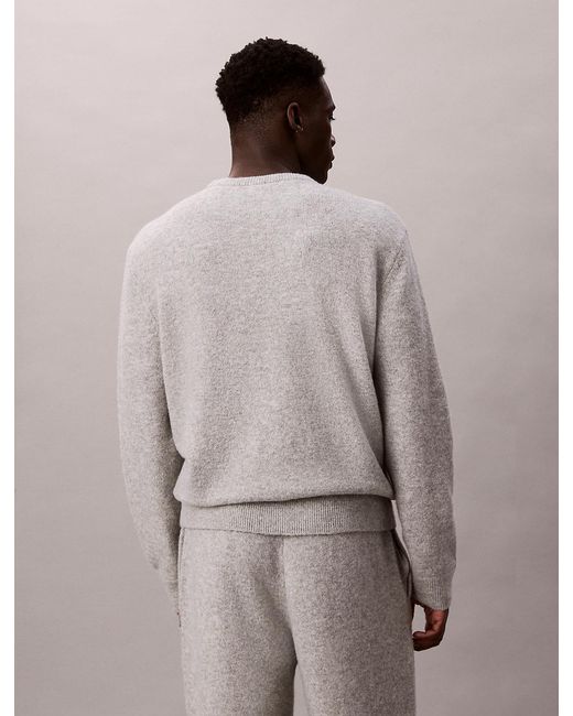Calvin Klein Natural Lounge Crewneck Sweatshirt for men