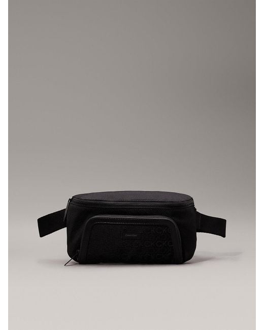 Calvin Klein Gray Logo Bum Bag for men