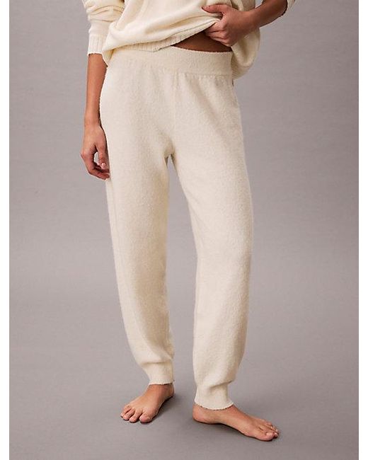 Calvin Klein Natural Plush Terry Lounge Joggers