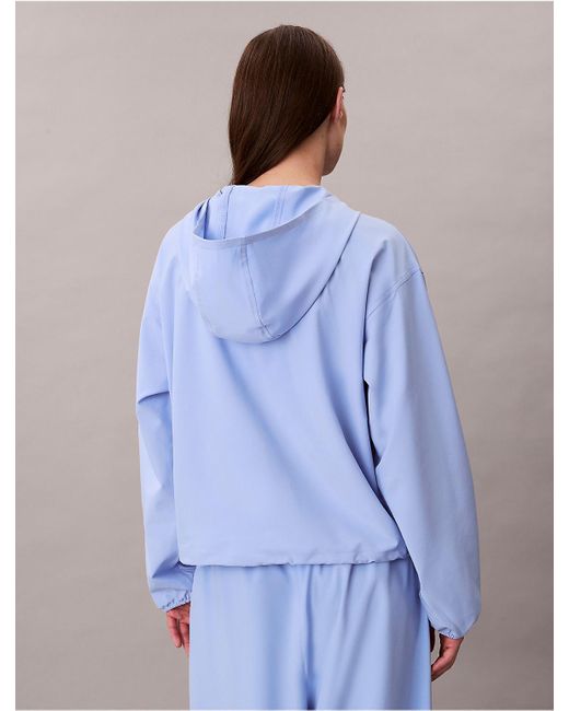 Calvin Klein Blue Calvin Klein Woven Parachute Jacket