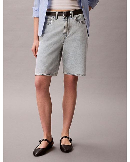 Calvin Klein Multicolor Jeans Denim Bermuda Shorts