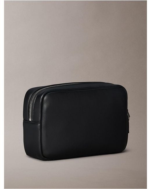 Calvin Klein Gray Raised Logo Pouch for men
