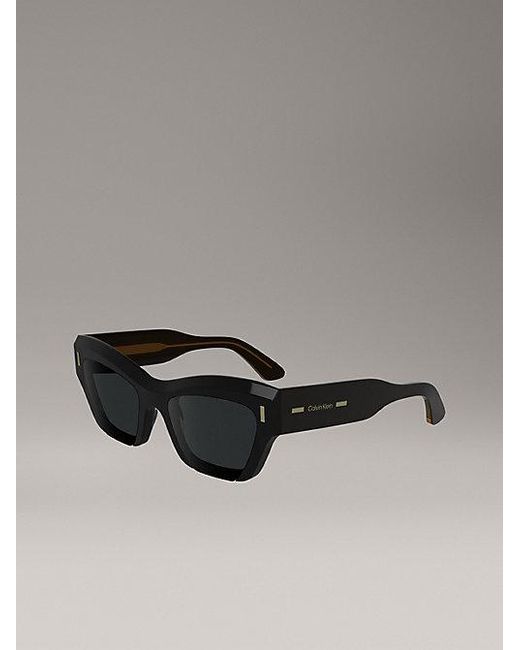 Calvin Klein Gray Butterfly Sunglasses Ck24531S