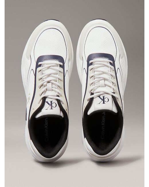 Baskets En Maille Calvin Klein pour homme en coloris Metallic
