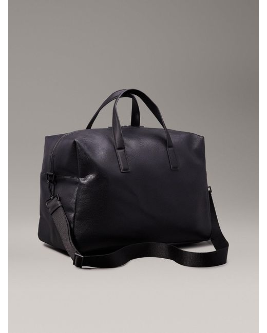 Calvin Klein Gray Weekend Bag for men