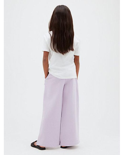 Calvin Klein Purple Jeans Wide Leg Joggers