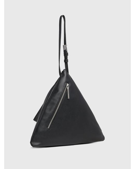 Calvin Klein Black Geometric Clutch Bag