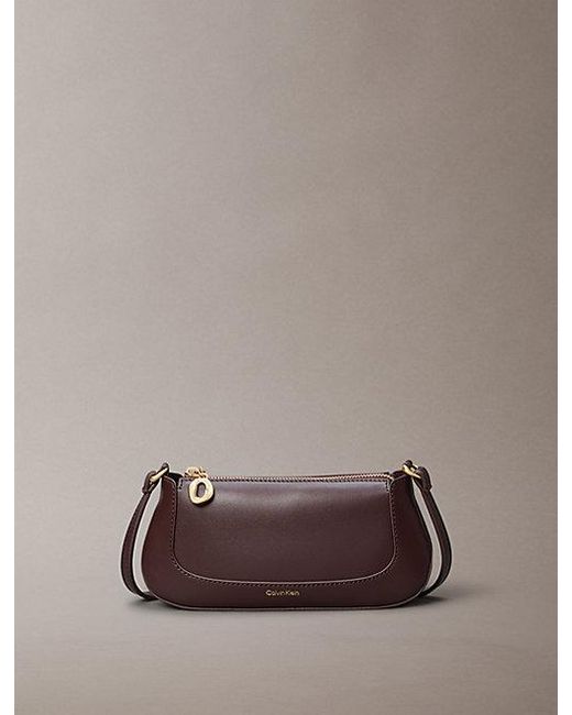 Calvin Klein Crossover Met Lange Rits in het Brown