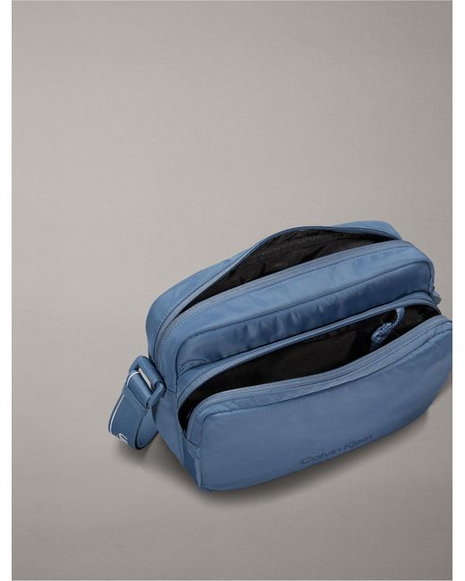 Calvin Klein Blue Ck Sport Crossbody Camera Bag for men